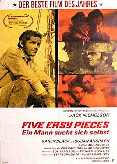 Five Easy Pieces - Ein Mann sucht sich selbst