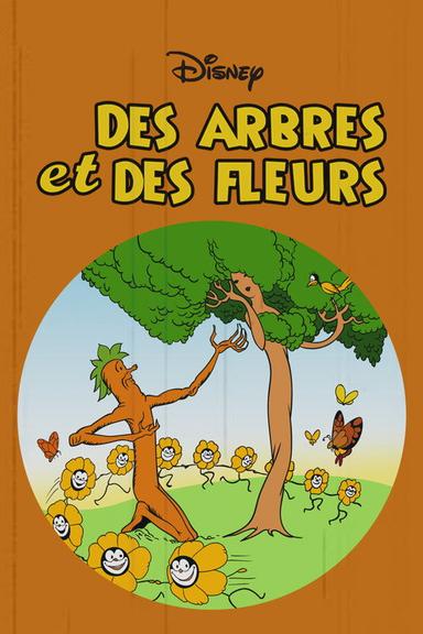 Des arbres et des fleurs