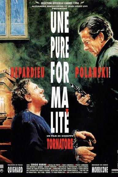Une pure formalité